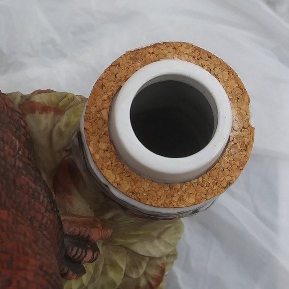 Vintage Austin Nichols Wild Turkey Porcelain Decanter 1984 Turkey with Poults - Picture 14 of 16